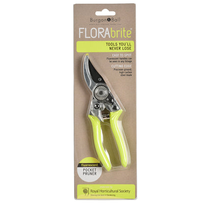 FloraBrite® Yellow Pocket Pruner - RHS Endorsed